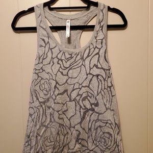 Fabletics Aventura Racerback Tank Grey